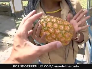 Carne Del Mercado - Big Assed Ebony Latina Ana Ebano Rides cock In Steamy Pickup And Fuck