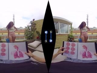 VR xxx film Sorority streetwalker Julia Helping You Adapt On College BaDoink VR Porn clips