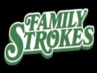 Familystrokes - วัยรุ่น ได้รับ ผูก ขึ้น และ ระยำ โดย เซ็กส์แปลกๆ ครอบครัว